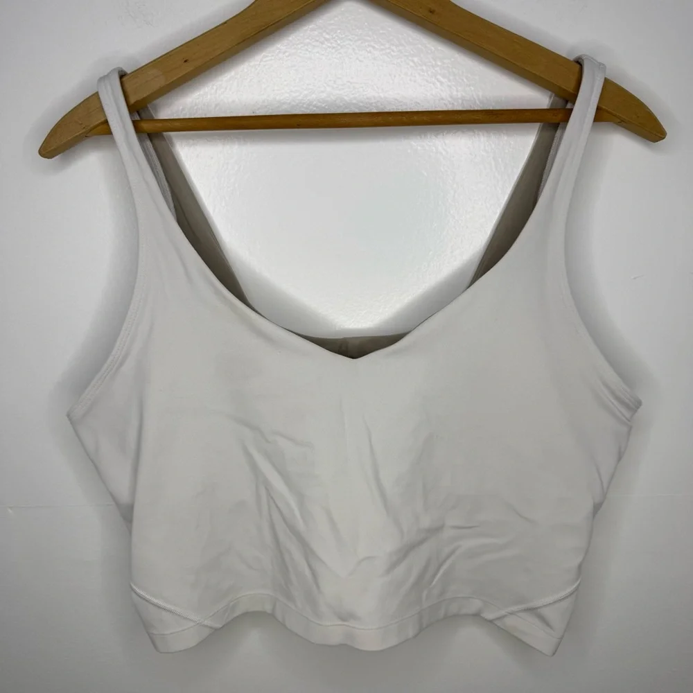 LULULEMON White Align Tank Top - Picture 2 of 6